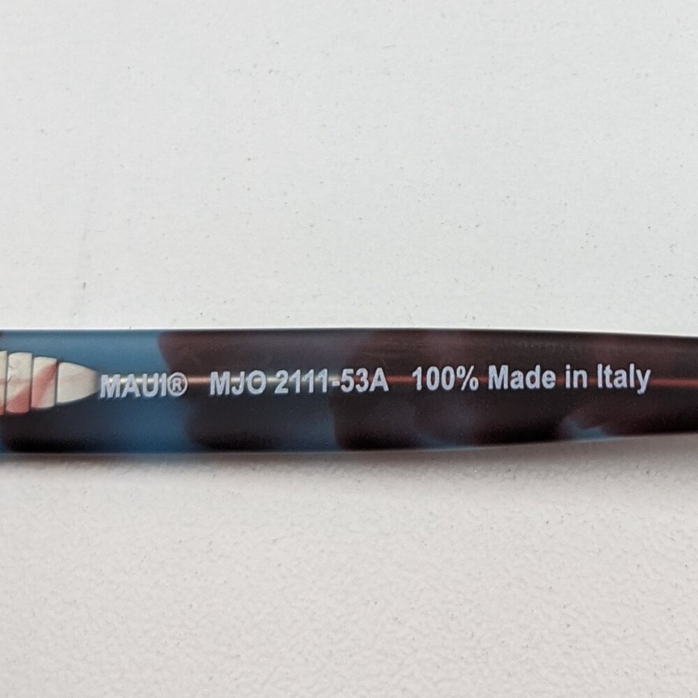 🕶️Made in Italy! Maui Jim MJO2111-53A Cat Eye Eyeglasses 52/16-135 / JLG722🕶️​ - Picture 5 of 8